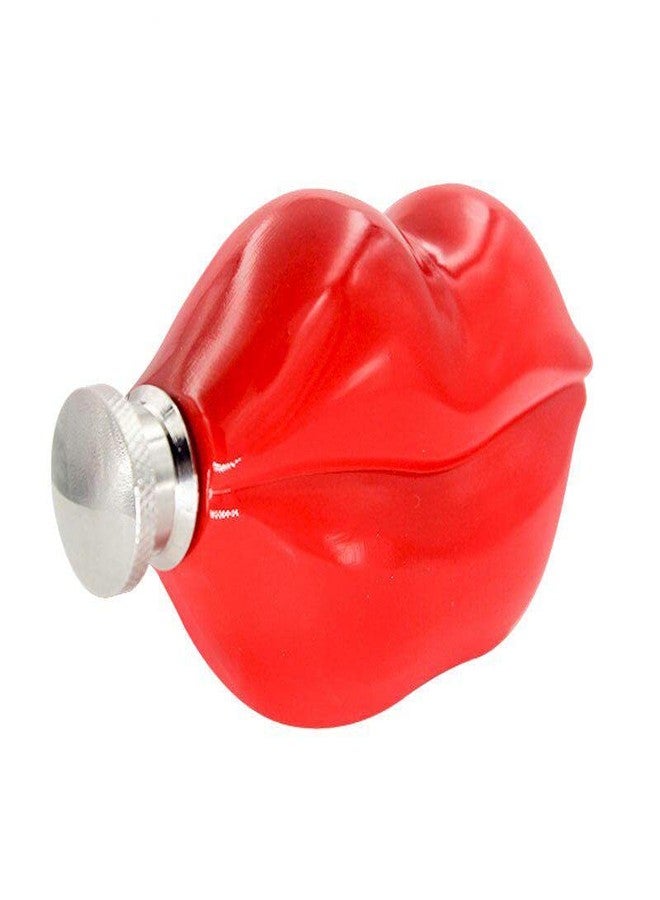 CNFLASK Lips Flask Stainless Steel Lips Shaped Hip Flask (5oz, Red) - Image 5